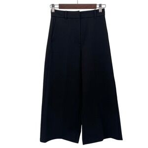 Boden‎ Pants Women's 4R Black Culottes Cropped Wide Leg Career Casual Trousers